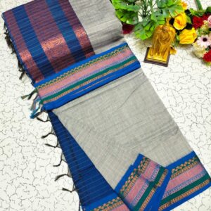 Checked Kalyani Cotton Sarees 027