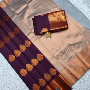 Fancy Bhutta Soft Silk Saree 001