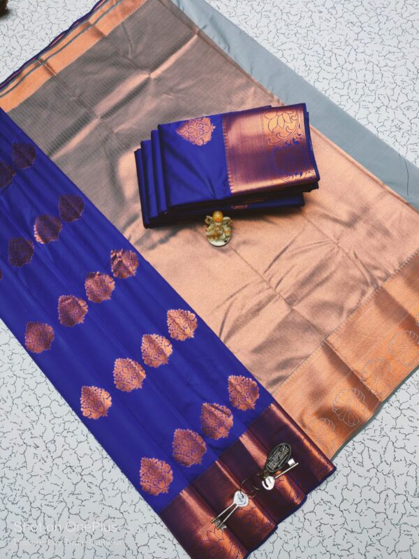 Fancy Bhutta Soft Silk Saree 003