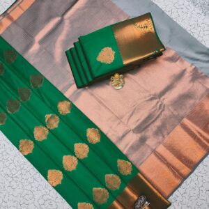 Fancy Bhutta Soft Silk Saree 009