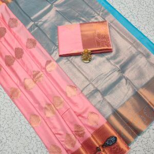 Fancy Bhutta Soft Silk Saree 010