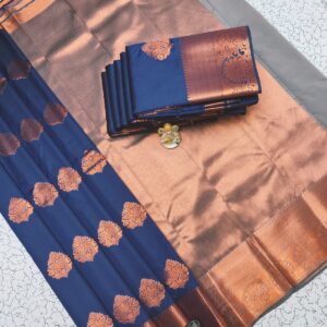 Fancy Bhutta Soft Silk Saree 013