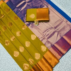 Fancy Bhutta Soft Silk Saree 026