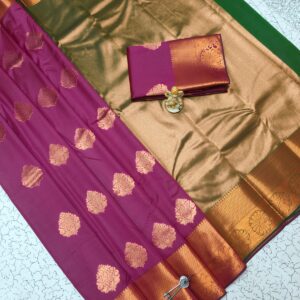 Fancy Bhutta Soft Silk Saree 029