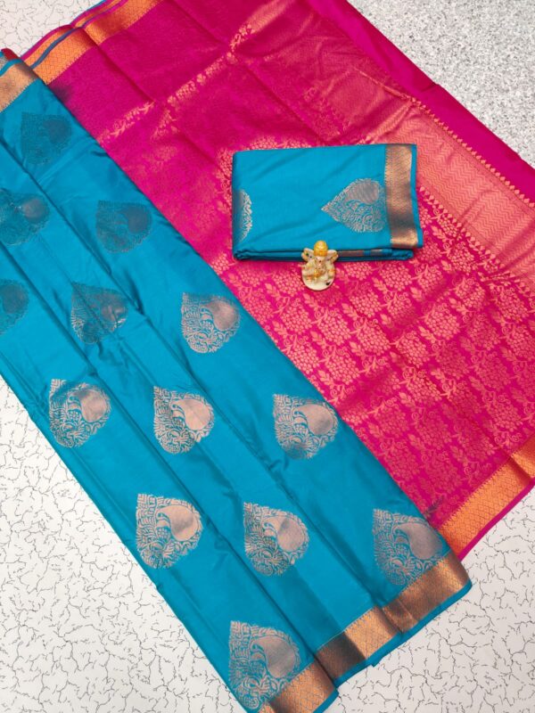 Fancy Soft Silk Saree 046