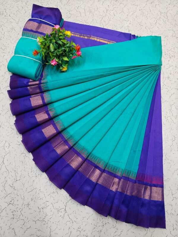 Korvai Border Silk Cotton Sarees 010