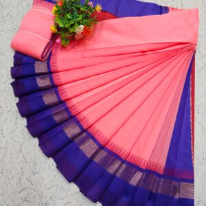Korvai Border Silk Cotton Sarees 011