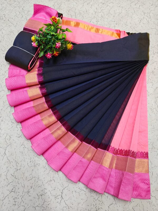 Korvai Border Silk Cotton Sarees 018