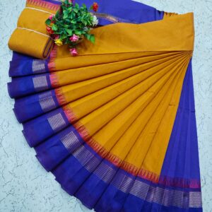 Korvai Border Silk Cotton Sarees 028