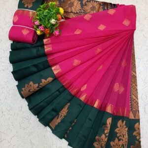 Kotanji Border Silk Cotton Sarees 011