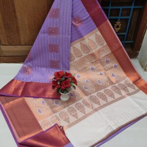 Meena Work Wedding Silk Sarees 004