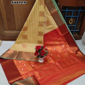 Meena Work Wedding Silk Sarees 016