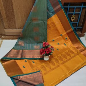 Meena Work Wedding Silk Sarees 024