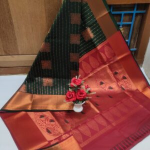 Meena Work Wedding Silk Sarees 039