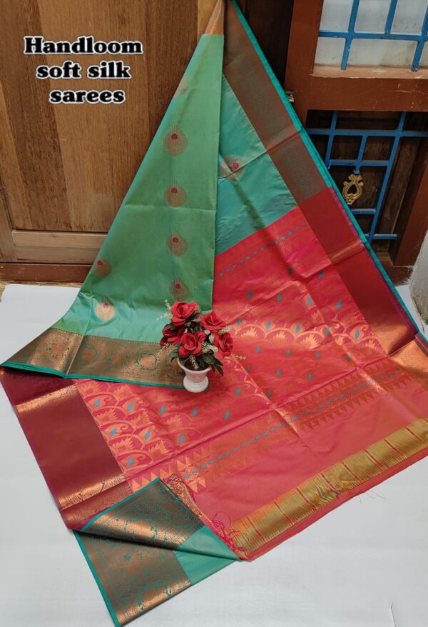 Meena Work Silk Sarees 030