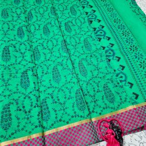 Colour Printed Cotton Sarees 006