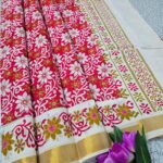 Printed Kerala Cotton Sarees 004