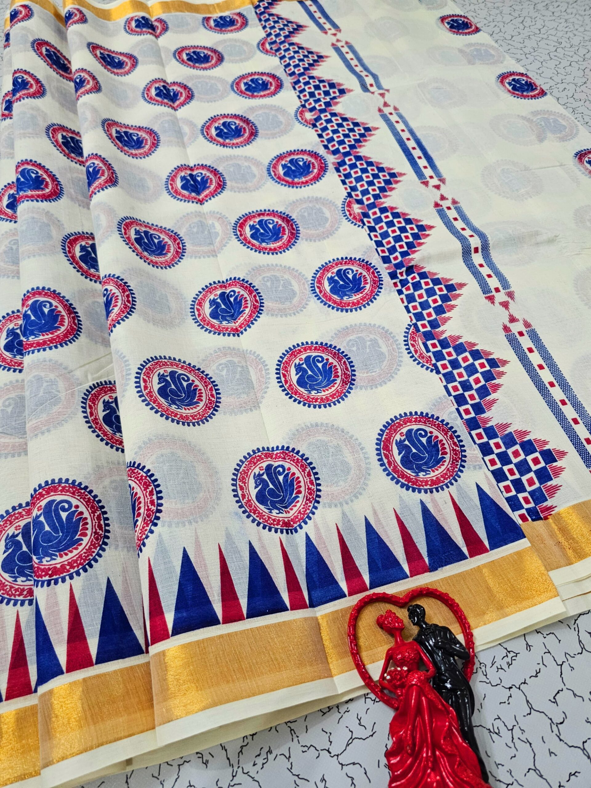 Printed Kerala Cotton Sarees 014