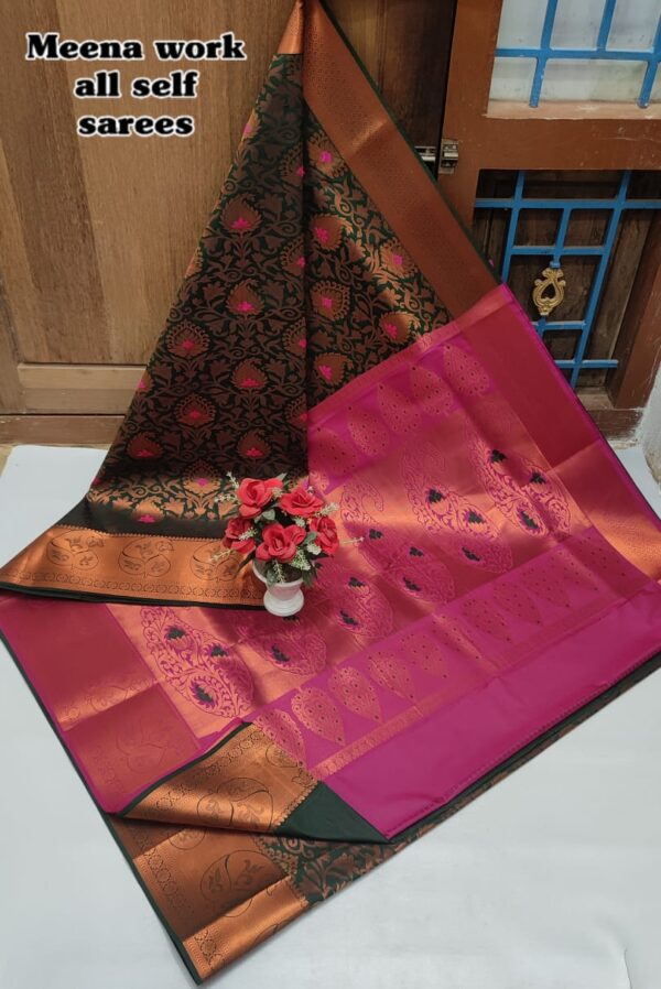 Royal Design Wedding Silk Sarees 023