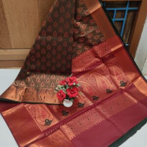 Royal Design Wedding Silk Sarees 030